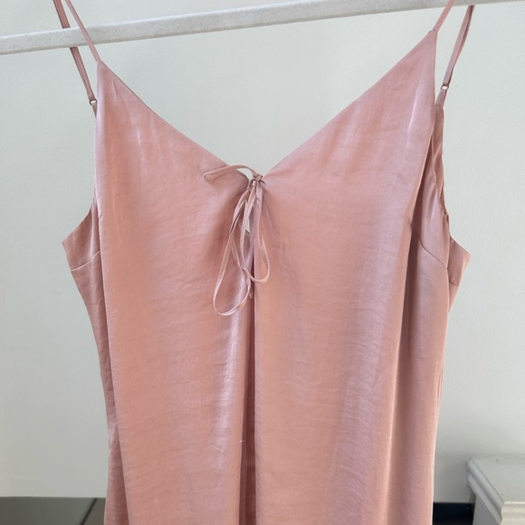 SILKY MAXI SLIP DRESS - Picture 1 of 7